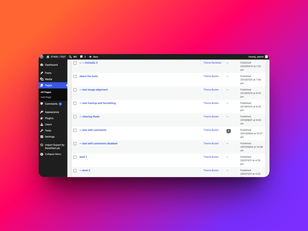 Updated WordPress page titles after bulk content update